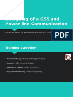 Designing of A GSS and Power Line Communication