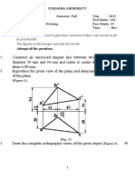 Engineering Drawing 2015 Set I