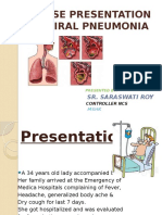 A Case Presentation On Viral Pneumonia: Sr. Saraswati Roy