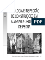 05 - Alvenaria de Pedra-Patologia e Inspecção - PB PDF