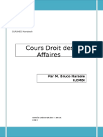 Cours Droit Des Affaires Version Finale