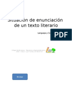 Situaciondeenunciacionenuntextoliterario 130730113304 Phpapp02