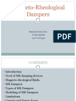 Magneto-Rheological Dampers: Presented By:-P.Mukesh 13071A0339