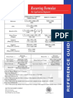 Formulas Electricas PDF