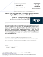 Aircraft Control System Using LQG and LQR Controller PDF