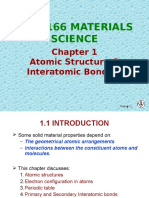 Chap 1 - 1 - Atomic Structure & Interatomic Bonding