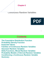 3 - Continuous Random Variables