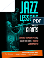 Jazz Lessons With Giants Workbook PDF