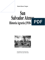 San Salvador Atenco, Historia Agraria (1910-1940)