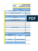 Formato CV Plan Honduras