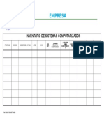 Formato Inventario de Sistemas Computarizados