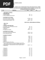 Anexo 2 Listado de Partidas Infraestructuras Adicionales Intec VF