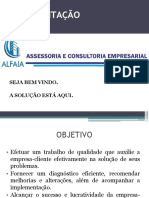 Apresentação Alfaia Assessoria e Consultoria Empresarial