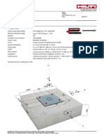 1 Input Data: Profis Anchor 2.6.4