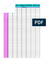 Past Paper Comparison PYC2605