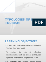 Typologies of E-Tourism