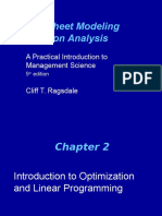 SpreadsheetModeling 5e PPT Chap02