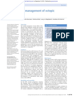 Diagnosis and Management of Ectopic