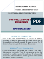 Trastorno Antisocial de La Personalidad