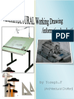 ARCHITECTURAL Working DRAWING Informatio PDF