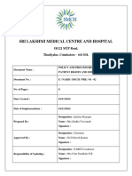 Policy and Procedures To Protect Patient Rights and Education