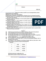 Science Set-3 Time: 3 Hrs M.M: 90: General Instructions