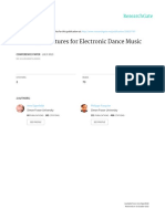 Evolving Structures For Electronic Dance Music: JULY 2013