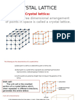 Crystal Lattice