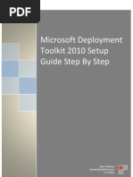 MDT 2010 Setup Step by Step