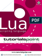 Lua Tutorial PDF