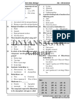 Biofertilizers and Medicinal Plants (MCQ) PDF