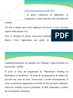 LEZIONE 2 Basi Del Funzionamento Della PNL