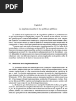 Implementacion de Politicas Publicas PDF