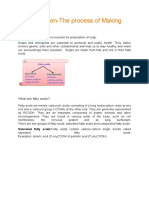 Saponification-The Process of Making Soap: What Are Fatty Acids?