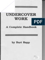 Burt Rapp Undercover Work A Complete Handbook PDF