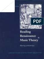 JUDD - Reading Renaissance Music Theory