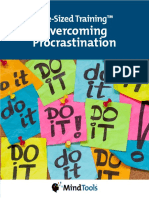 Bite Sized Training Over Coming Procrastination