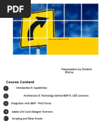 Presentation by Shobhit Mishra: Adobe Forms Integration With SAP