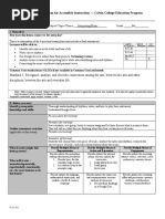 Lesson Plan 5 - Interpreting Music