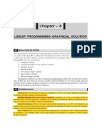 Chapter - 3: Linear Programming-Graphical Solution