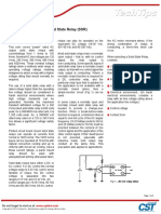 Selecting A Solid State Relay