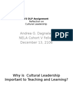 Cultural Leadership