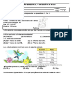 AVALIAÇÃO BIMESTRA1mat 4 B