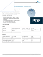 0.9 M - 3 FT Standard Performance Parabolic Reflector Antenna, Dual-Polarized, 5.25-5.85Ghz