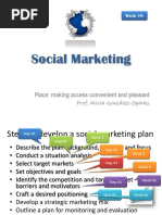 Social Marketing in Practice