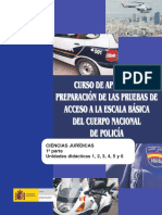 Policia - Nacional - Ciencias - Juridicas UD1 PDF