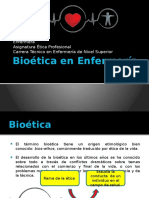 Bioética en Enfermería