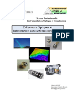 Détecteurs Optiques Et Introduction Aux Systèmes Optronique PDF