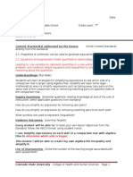 STEPP Lesson Plan Form: Determine Which Side Is Bigger