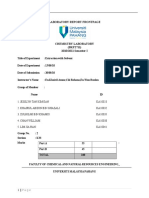 Solvent Extraction Lab Report